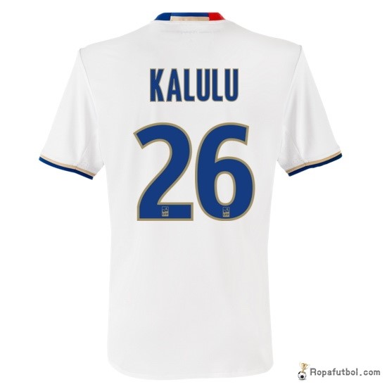 Camiseta Lyon Replica Primera Ropa Kalulu 2016/17 Blanco